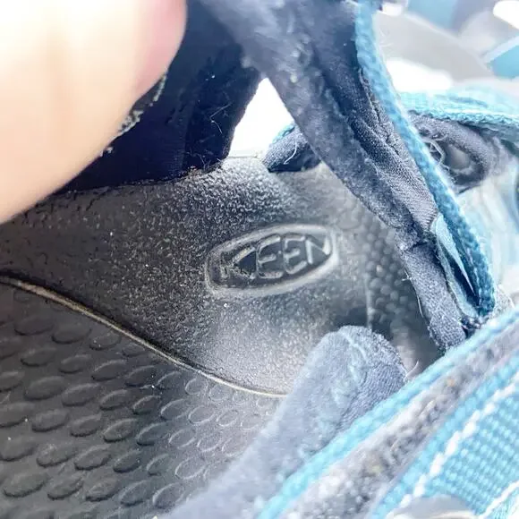 Keen 6 US Youth Blue Strap Hook and Loop Newport H2 Walking Hiking Sandals - Picture 8 of 11